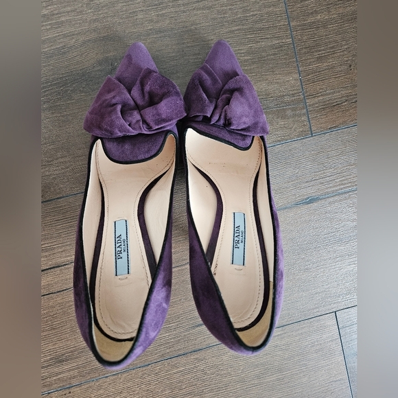 Prada Bougainvillea Suede Shoes - SIZE 38 - Picture 6 of 13